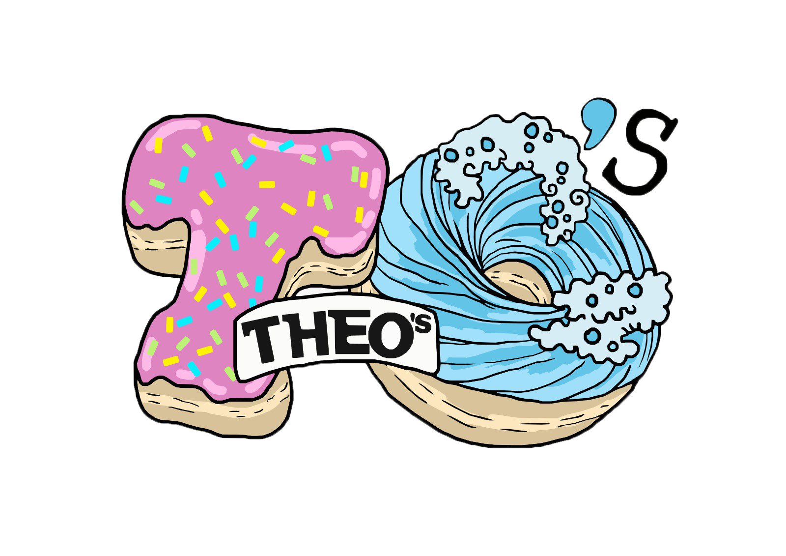 Theo's Donuts Logo
